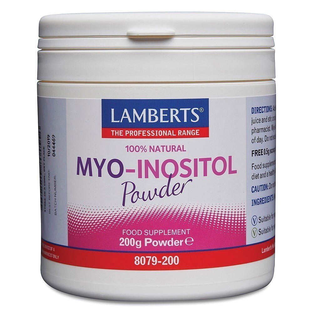 Myo-Inositol Em Pó 200 Grs. Lamberts
