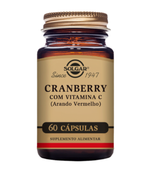 Cranberry Vitamina C 60 Cápsulas Solgar