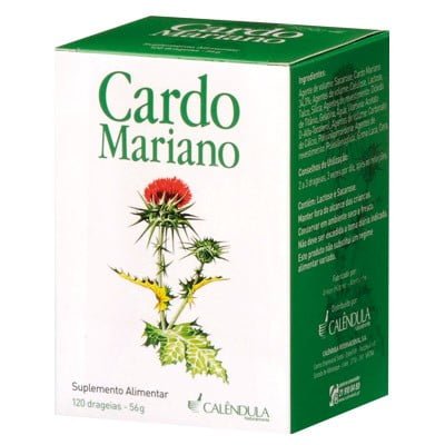 Cardo Mariano 60 Drageias Calêndula