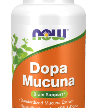 Dopa Mucuna 90 Cápsulas Vegetais Now