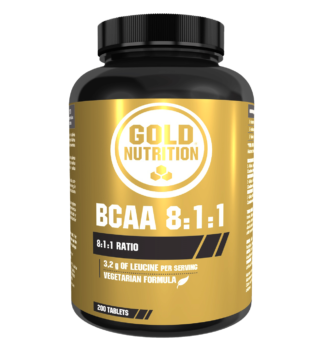 Bcaa 8:1:1 200 Comprimidos Gold Nutrition