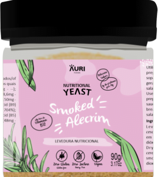 Levedura Nutricional Alecrim Fumado 90 G Auri Foods