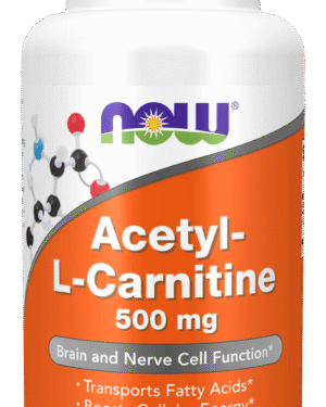 Acetyl L-Carnitine 500 Mg 50 Cápsulas Now