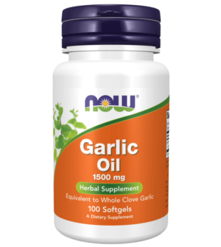 Garlic Oil 1500 Mg 100 Cápsulas Now