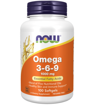 Omega 3-6-9 1000 Mg 100 Cápsulas Now