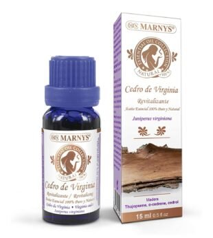 Óleo Essencial De Cedro De Virginia (Juniperus Virginiana) 15 Ml. Marnys