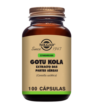 Gotu Kola 100 Cápsulas Solgar