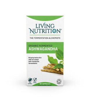 Ashwagandha Fermentada Bio 60 Cápsulas Living Nutrition