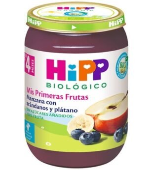 Puré De Maçã Com Arandos E Banana Bio 190 G Hipp