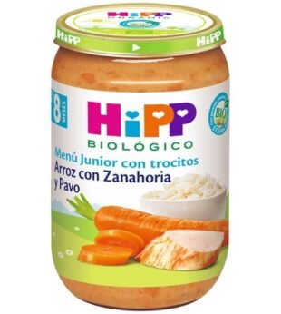 Puré De Arroz Com Cenoura E Perú Bio 220 G Hipp