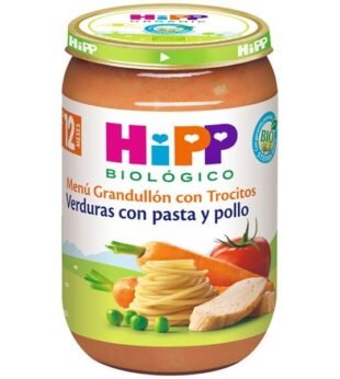 Puré De Legumes Com Massa E Frango Bio 220 G Hipp