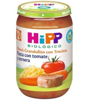 Puré De Massa Com Tomate E Carne Bio 220 G Hipp