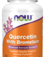 Quercetin with Bromelain 120 Cápsulas Vegetais Now