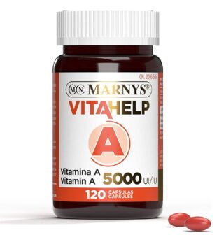 Vitamina A 5000 UI Vitahelp 120 Cápsulas Marnys