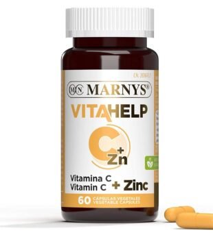 Vitamina C + Zinc Vitahelp 60 Cápsulas Marnys