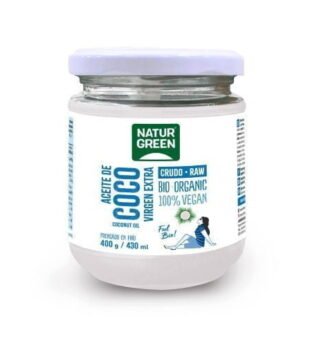 Óleo de Coco Virgem Bio 400G Naturgreen