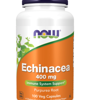 Echinacea 400 mg 100 Cápsulas Now