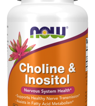 Choline & Inositol 500 mg 100 Cápsulas Now