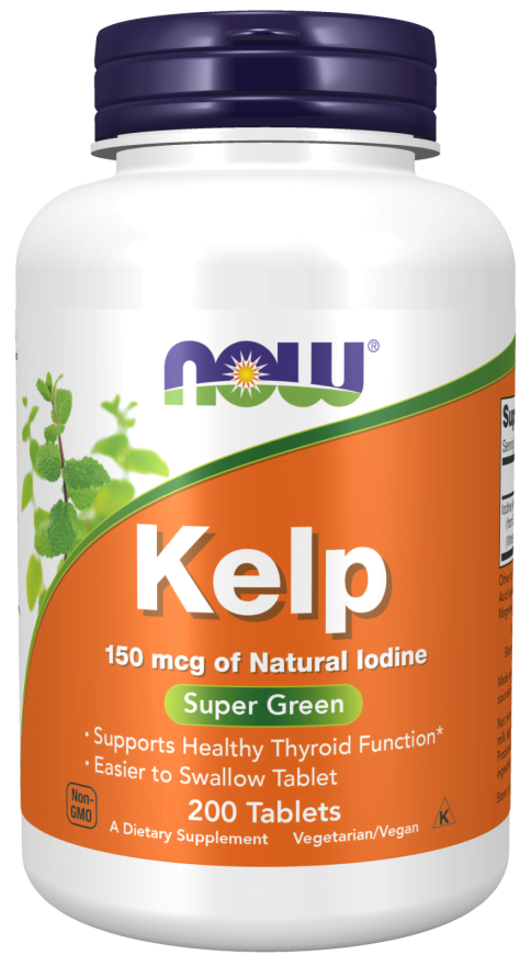 Kelp 150 mcg 200 Comprimidos Now