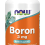 Boron 3 mg 100 Cápsulas Now