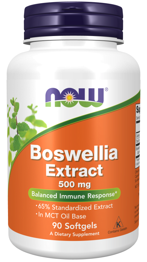 Boswellia Extract 500 mg 90 Softgels Now
