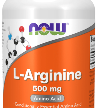 L-Arginine 500 mg 100 Cápsulas Now