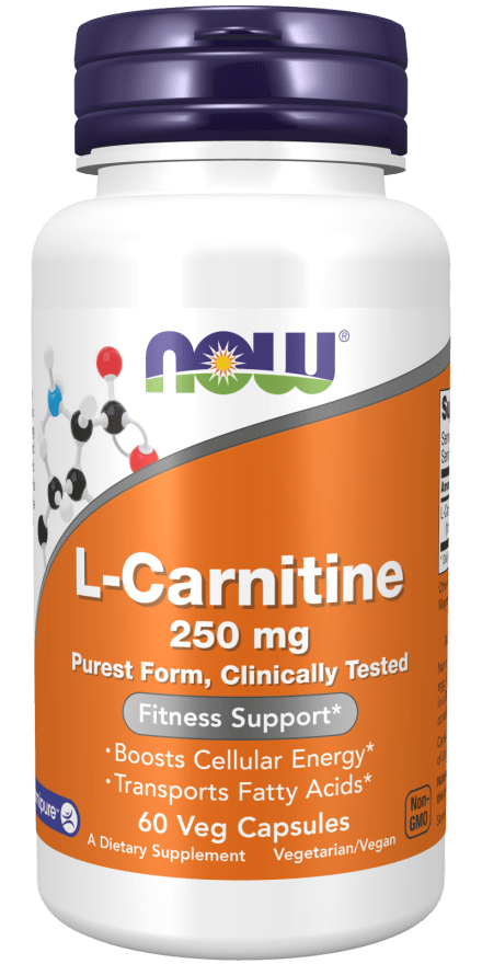 L-Carnitine 250 mg 60 Cápsulas Now