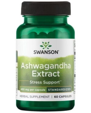 Ashwagandha 450 mg 60 Cápsulas Swanson