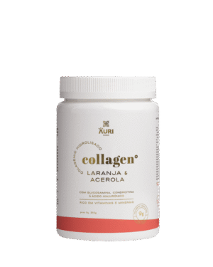O Collagen Laranja com Acerola da Auri Foods, a base de péptidos de colagénio, auxilia na manutenção saudável das articulações e ossos, na promoção da beleza da pele, cabelo e unhas. O delicioso sabor laranja com acerola torna-se um incentivo para o consumo prazeroso desta bebida e assim obter os inúmeros benefícios do colagénio.