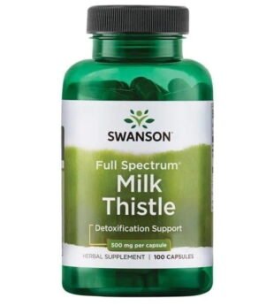 Full Spectrum Milk Thistle 500 Mg 100 Cápsulas Swanson