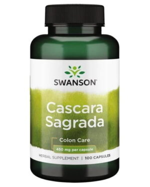 Cáscara Sagrada 450 Mg 100 Cápsulas  Swanson