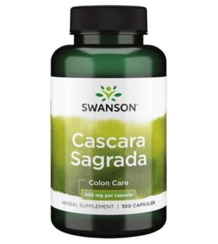 Cáscara Sagrada 450 Mg 100 Cápsulas  Swanson