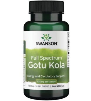 Full Spectrum Gotu Kola 435 Mg 60 Cápsulas  Swanson