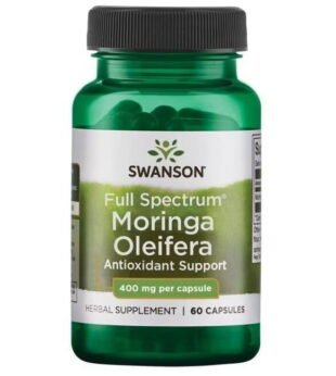 Full Spectrum Moringa Oleifera 400 Mg 60 Cápsulas  Swanson