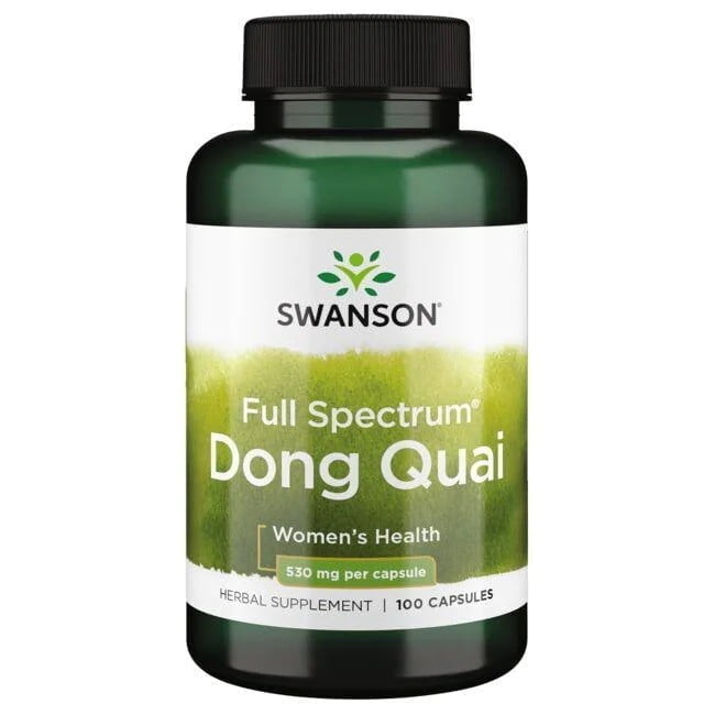 Full Spectrum Dong Quai 530 Mg 100 Cápsulas Swanson