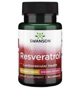 Resveratrol 250 Mg 30 Cápsulas  Swanson