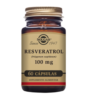 Resveratrol 100mg 60 Cápsulas Solgar