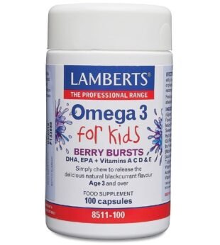 Omega 3 for Kids 100 Cápsulas Lamberts