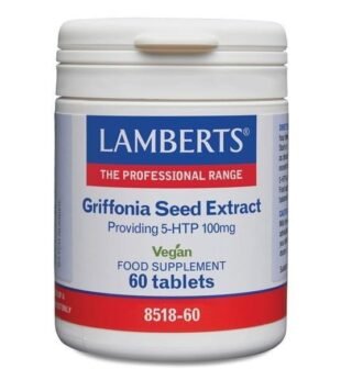 Extracto de Sementes de Griffonia (5-HTP – 100mg) 60 Comprimidos Lamberts