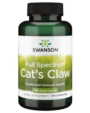 Full Spectrum Cat's Claw 500 Mg 100 Cápsulas  Swanson