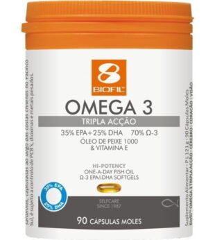 Omega 3 Tripla Ação 90 cápsulas Biofil