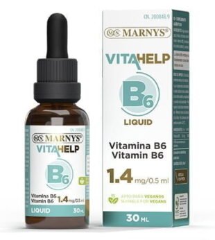 Vitamina B-6 Líquida Vitahelp 30 Ml. Marnys