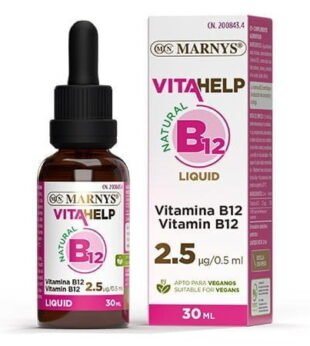 Vitamina B-12 Líquida Vitahelp 30 Ml. Marnys