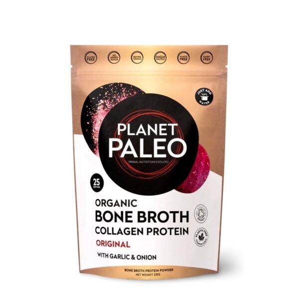 Proteína de Colagénio Caldo De Ossos Puro Bio Planet Paleo terra pura ecoloja