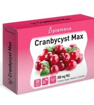 Cranbycyst Max 30 Cápsulas Vegetais Plameca