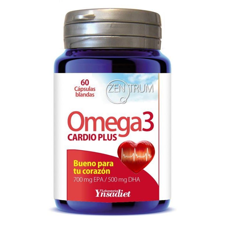 Omega 3 Cardio Plus 60 Cápsulas Ynsadiet