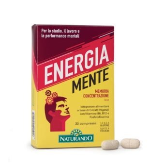 Energia Mente 30 Comprimidos Naturando