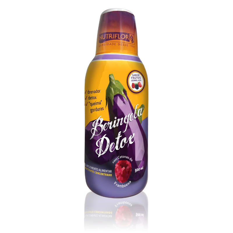 Beringela Detox 500 Ml Nutriflor