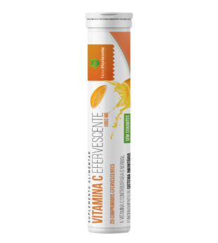 Vitamina C 1000 Mg 20 Comprimidos Efervescentes Novo Horizonte