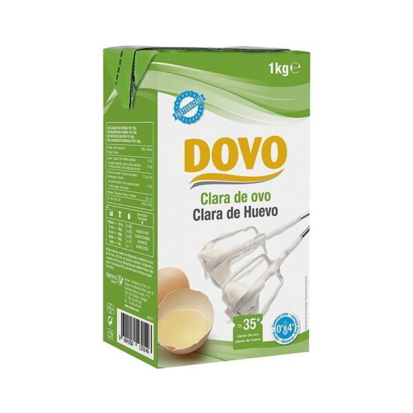 Clara de Ovo Líquida Pasteurizada 1Kg Dovo